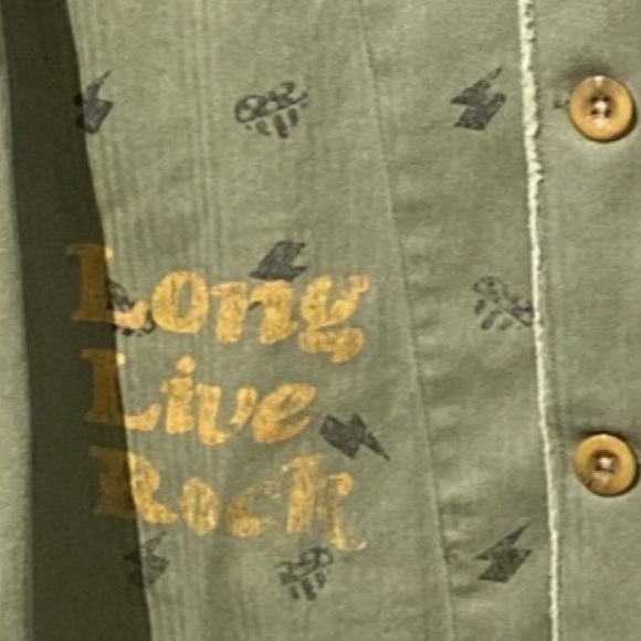 Junk Food I'm With The Band Military Jacket - Picture 7 of 16